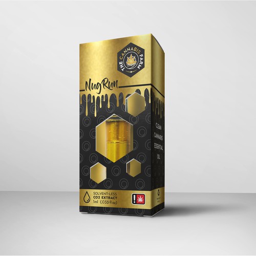 Cannabis packaging with the title 'pack box'