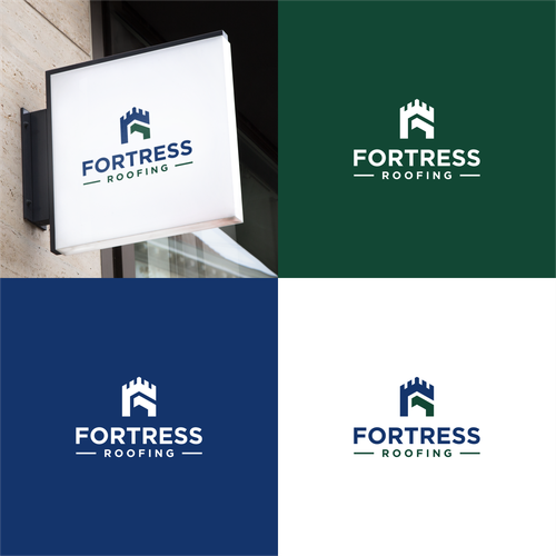Palace logo with the title 'simple logo designs castle fortress'