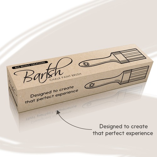 Art packaging with the title 'Bartsh'