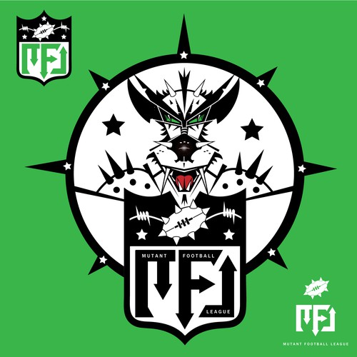 Unusual logo with the title 'MFL'