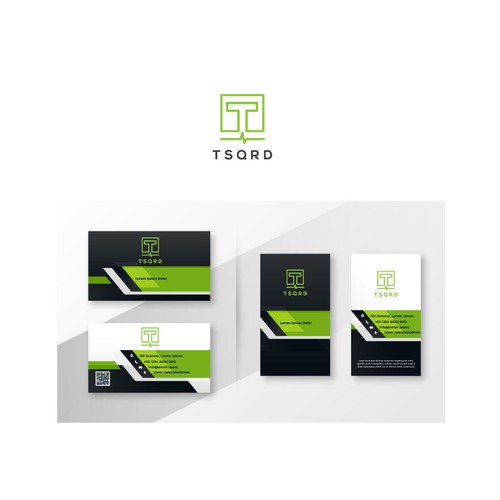 Biomedical design with the title 'T sqrd logo'