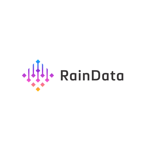 Rain design with the title 'RainData'