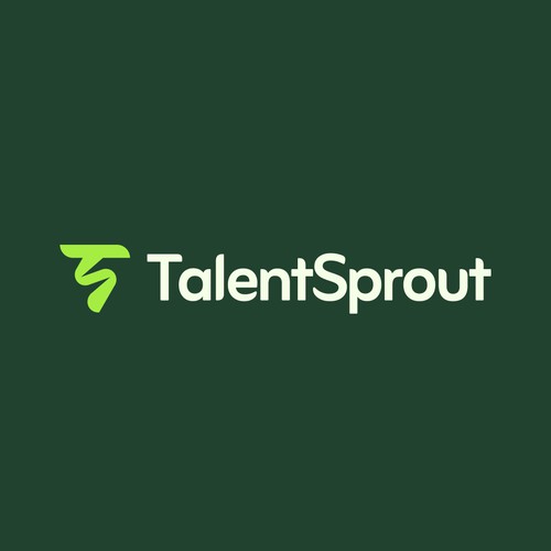 Data science logo with the title 'TalentSprout: AI Recruitment Growth'