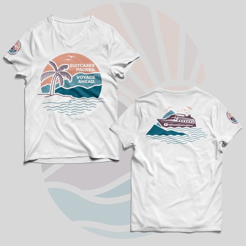 Summer design with the title 'suitcasedestinations'