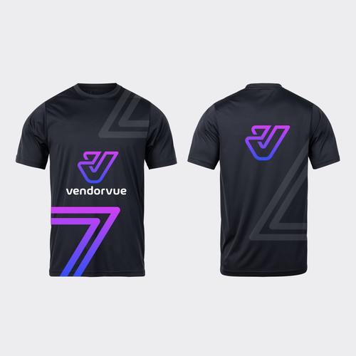 Colorful t-shirt with the title 't-shirt design '