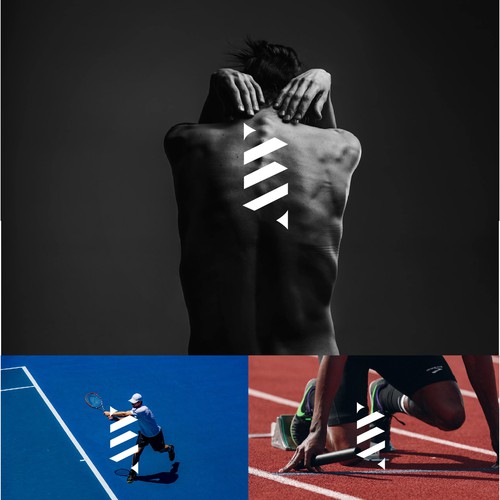 Typographic logo with the title 'AW '