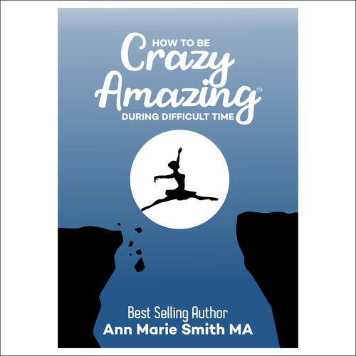 Crazy design with the title 'inspirational book cover'