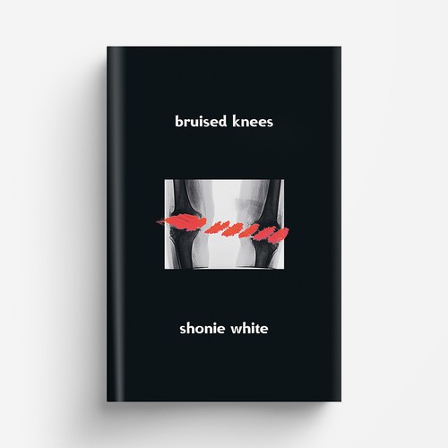 Poetry book cover with the title 'book of poems'