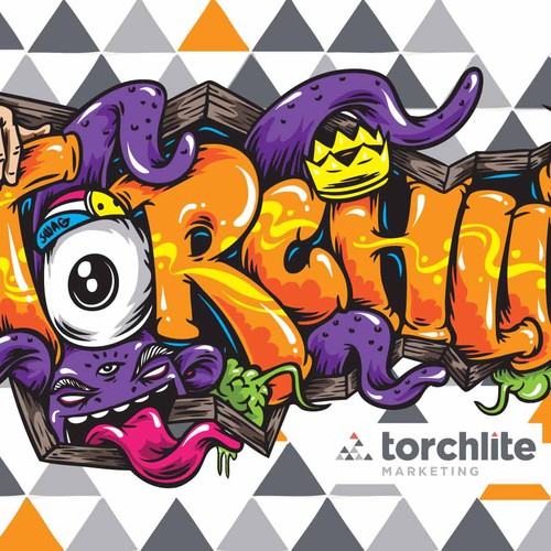 Wallpaper design with the title 'TOR'