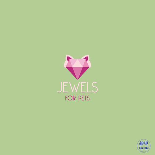 Gemstone logo with the title 'Jewels for Pets'
