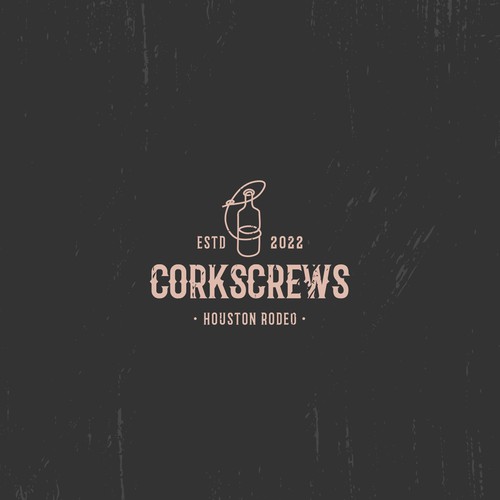 Spirit logo with the title 'Logo for a wine buying group'