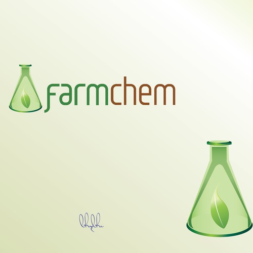 Chemistry design with the title 'Fun, Creative Logo Needed for Online Farm Chemical Retail Store'