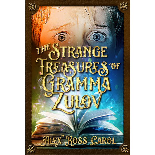 Paranormal book cover with the title 'Book Cover: Children's Adventure'