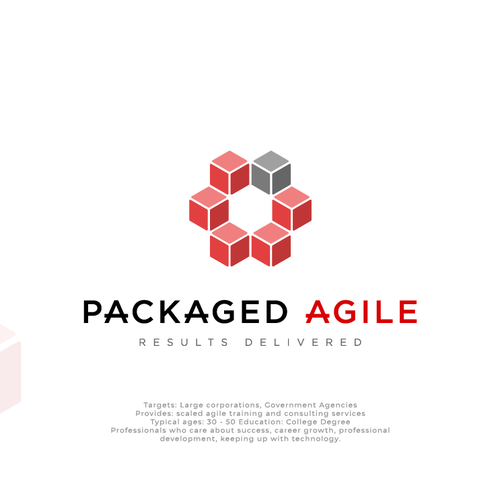 Management brand with the title 'Packaged Agile Concept'