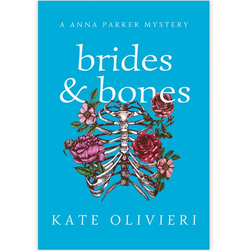 Female book cover with the title 'Chick lit crime novel'