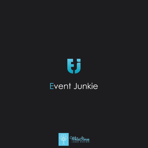 Concert design with the title 'Event Junkie'