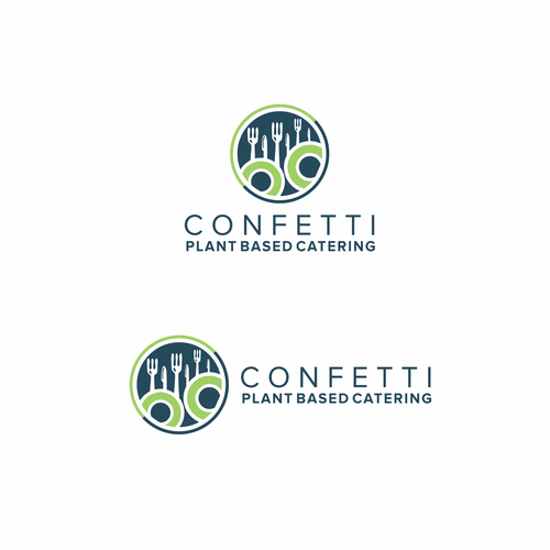 Catering logo with the title 'logo for wedding corporate events'