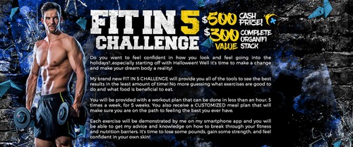 Crossfit design with the title 'Website Banner'