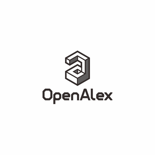 Science logo with the title 'Engineered logo for scientific universal database: OpenAlex'