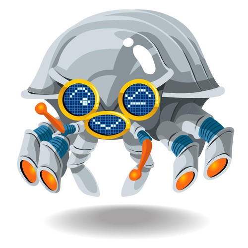 Robot illustration with the title 'New illustration wanted for Codagenic'