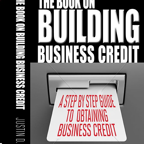 Graphic book cover with the title 'Book Cover for The Book on Building Business Credit'