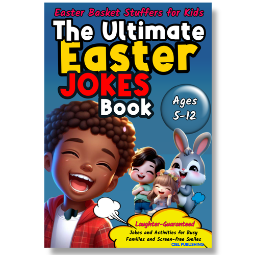 Comic book cover with the title 'A joke book cover'