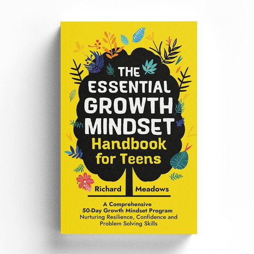 Teen design with the title 'The Essential Growth Mindset Handbook for Teens '