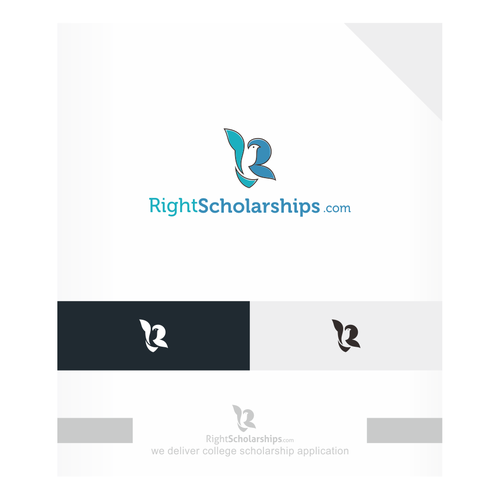 Pigeon logo with the title 'RightScholarships.com'
