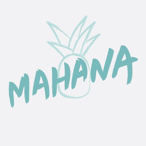 Chic logo with the title 'Bold Hand Lettering Logo for Tropical Vibes Brand'