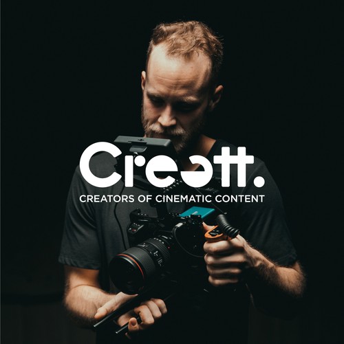Cinema logo with the title ''Creatt.' logotype'