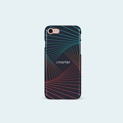 Case design with the title 'iPhone Case'