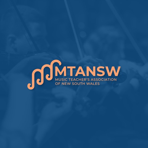 Teacher logo with the title 'Music Teacher's Association Logo'