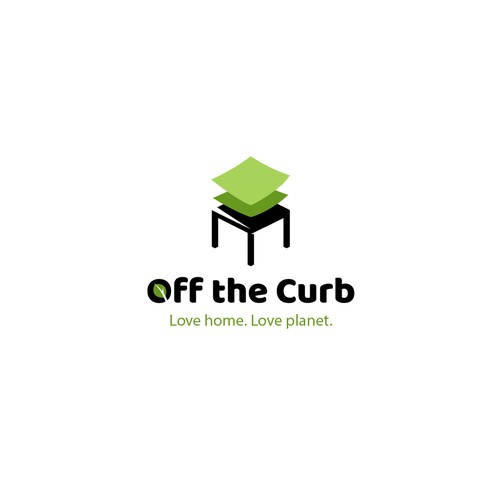 Recovery logo with the title 'Logo for Off the Curb'