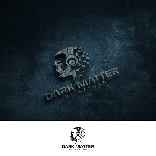 Robotics logo with the title 'Disruptive logo for new video game headphone company'