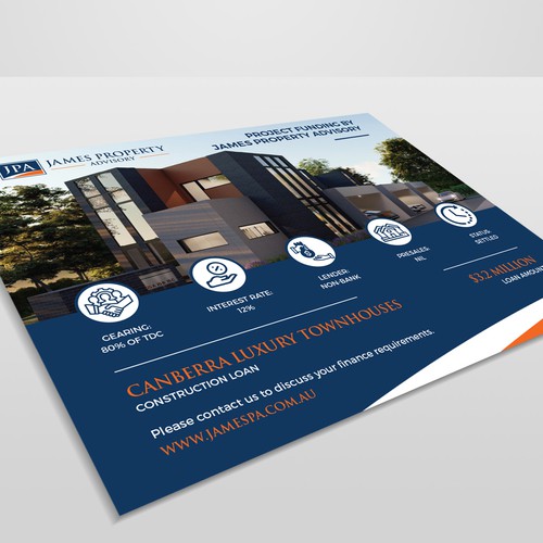 Listing design with the title 'Real Estate Listing Print'