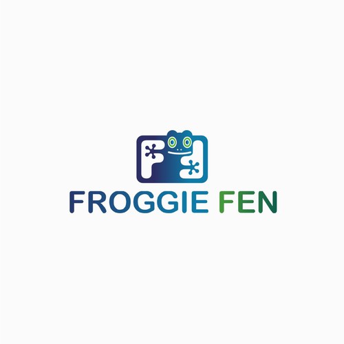 Frog logo with the title 'Froggie Fen'