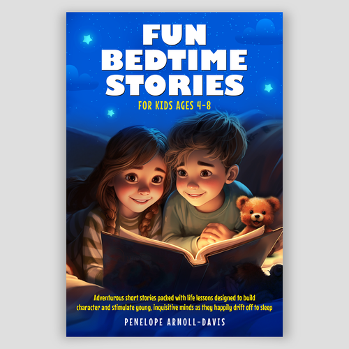 Children's book cover with the title 'Book cover'