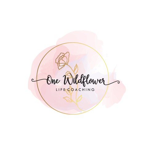 Romantic logo with the title ' Life Coaching logo'