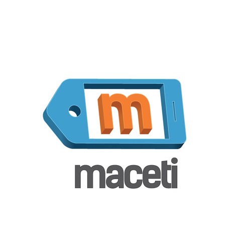 Price design with the title 'Logo for maceti Mobile Marketing'