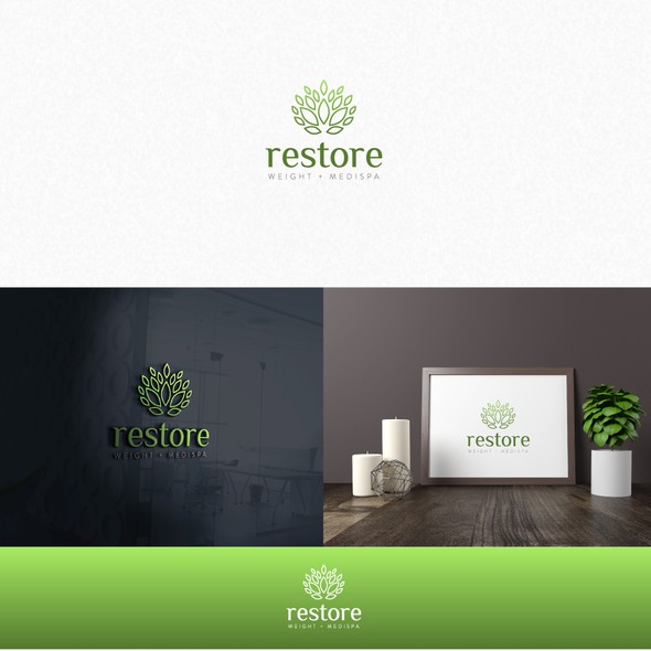 Sober logo with the title 'Discover Restore™ Logo Design!'