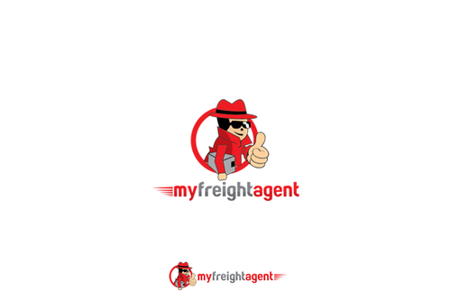 Fast brand with the title 'Create a branding identity for  a Fun Trustworthy Freight Agent You Can Rely On'