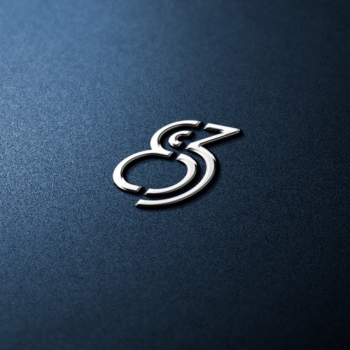 Number design with the title 'New Corporate Incubator Brand and Logo'