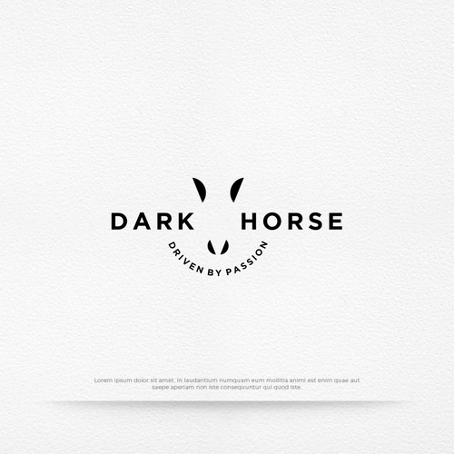 Horse brand with the title 'Dark Horse'