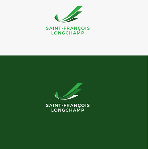 Mountain brand with the title 'Town visual identity'