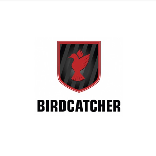 Police logo with the title 'Logo for a high-tech device named “BirdCatcher” intended  for law enforcement'