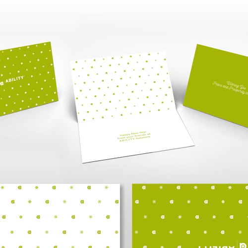 New Year's design with the title 'New Year Card'