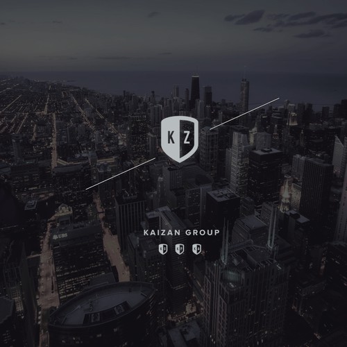 App brand with the title 'Holding company logo and collaterals'