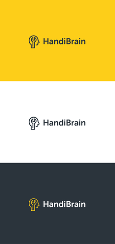 House logo with the title 'HandiBrain'