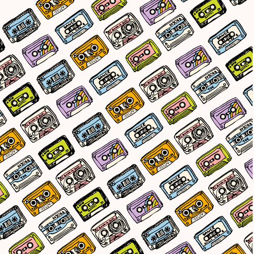 Pattern design artwork with the title 'Pattern Design'