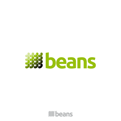 Bean logo with the title 'Beans logo'